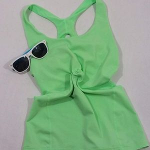 3 for $20 Gap Fit Razor back tank Lime Sz S